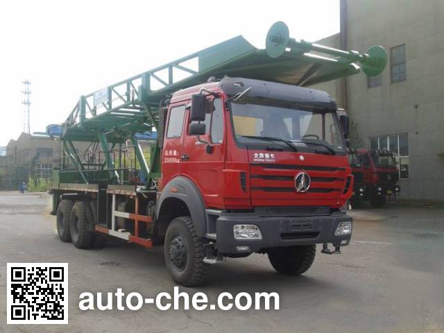 Самоходная вертикально монтируемая буровая вышка Freet Shenggong FRT5250TLF18G5