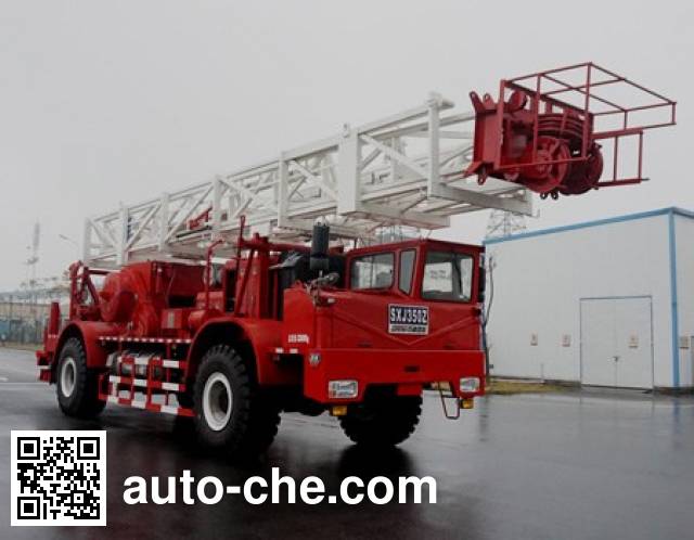 Агрегат подъемный капитального ремонта скважины (АПРС) Sinopec SJ Petro SJX5320TXJ350